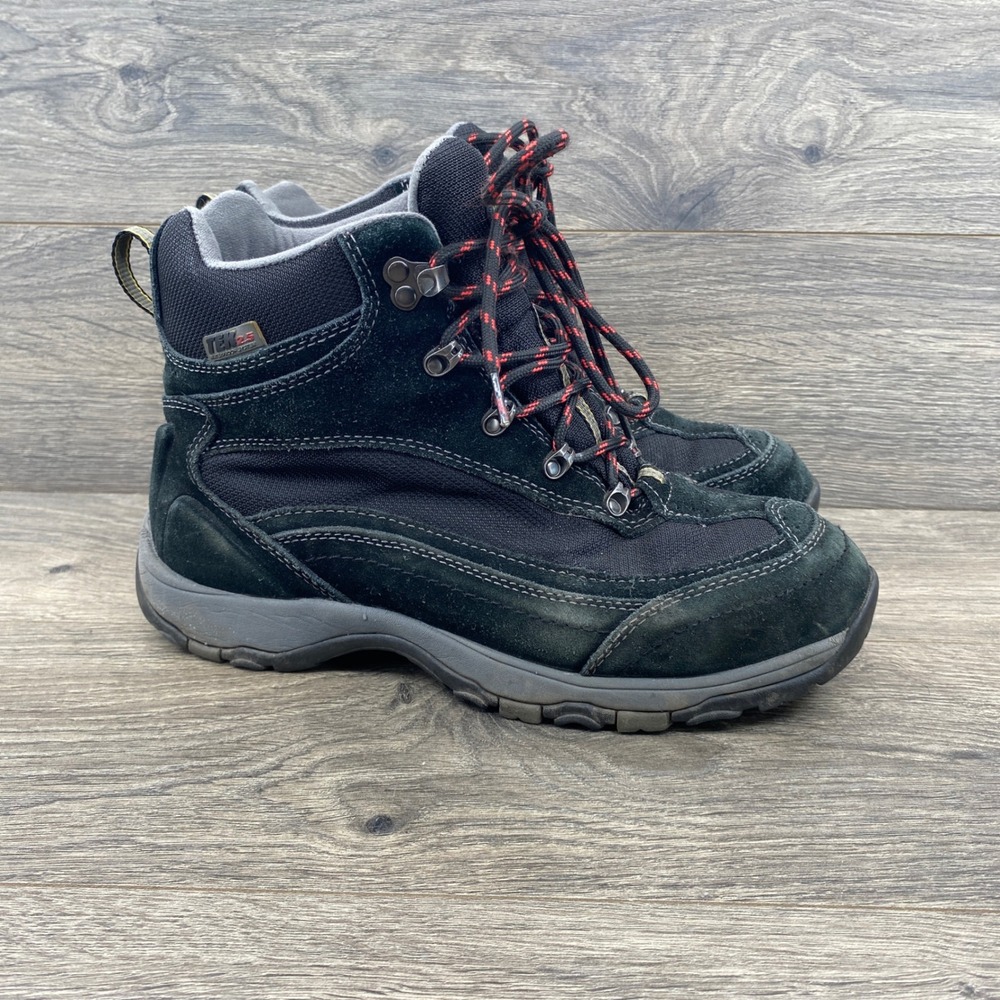 L.L.Bean Hiking Boots Mens 9 Wide Black TEK2.5 Waterproof Primaloft OHHU506